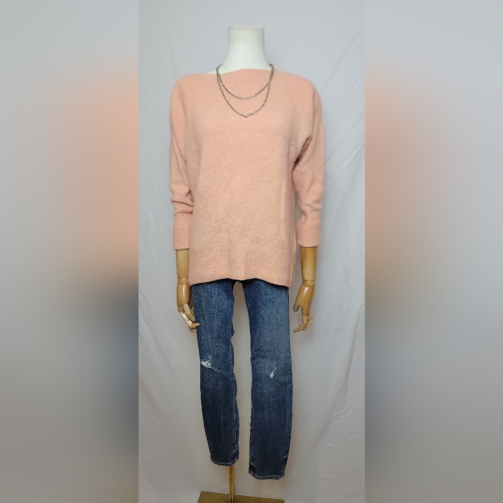 Anthropologie by Anthropologie coral long sweater, Size XS
